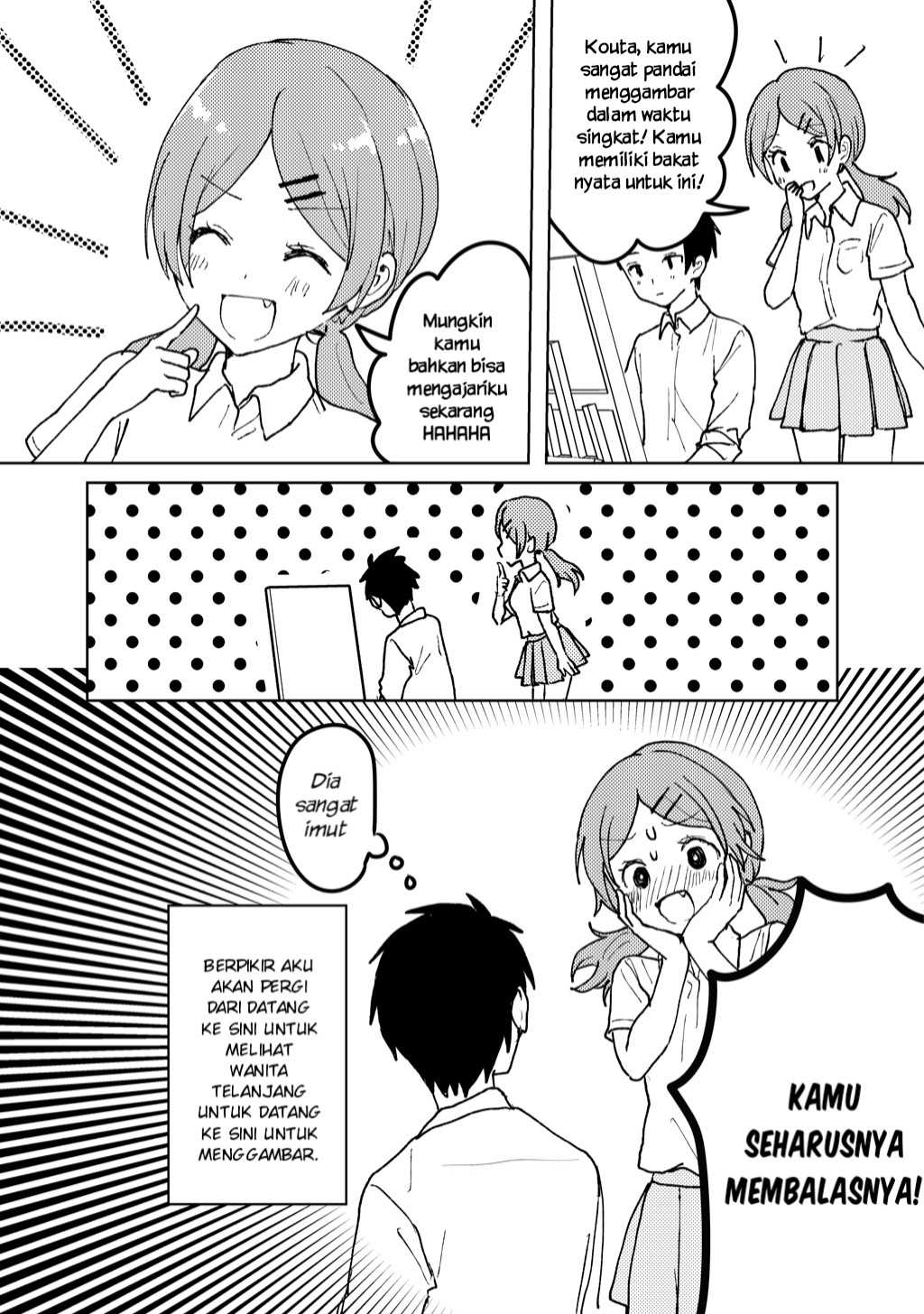 I Want To See a Naked Girl in Real Life Chapter 01 Gambar 11